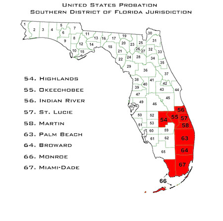 United States Probation Southern District of Florida Jurisdiction